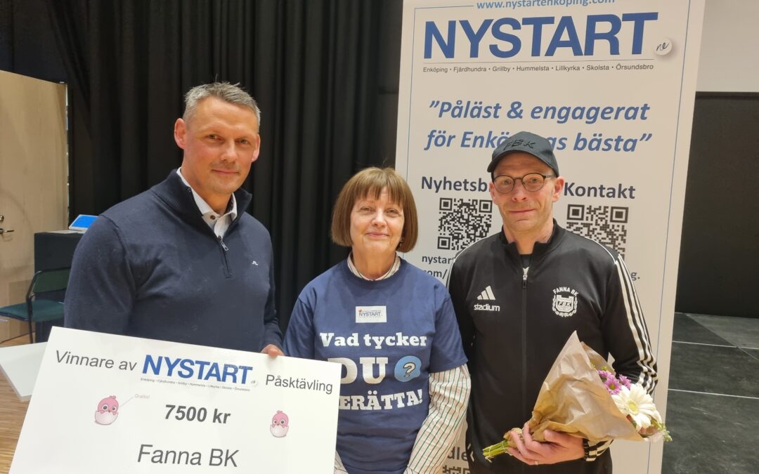 Fanna BK vinnare på Temakväll för Barn & Unga