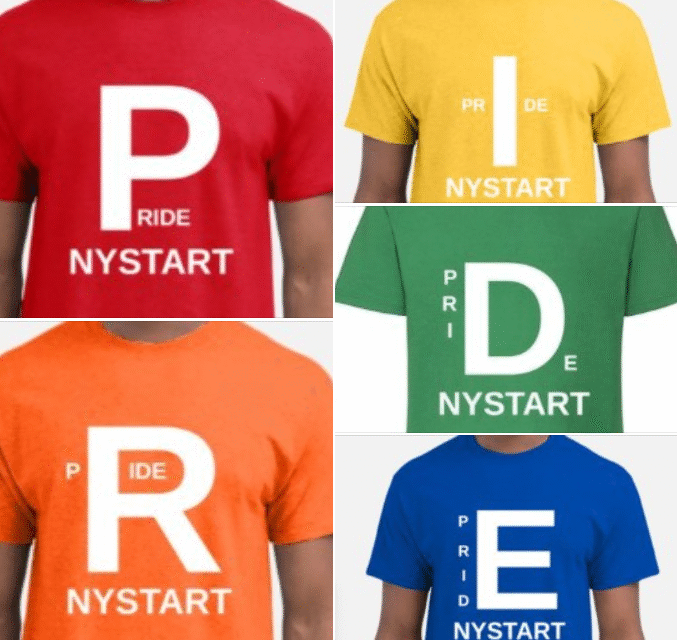 Nystart ställer upp för Pride i Skolparken