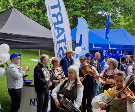 Härlig nationaldag i Skolparken